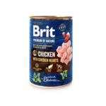 Brit PN Dog konzerva piletina sa srcima 400 g