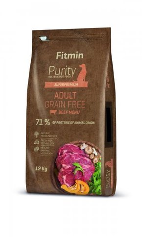 Fitmin Dog Purity Grain Free Adult Govedina