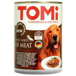 Tomi Hrana za pse u konzervi 5 vrsta mesa 400gr
