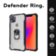 Torbica Defender Ring za Samsung A125F Galaxy A12 transparent