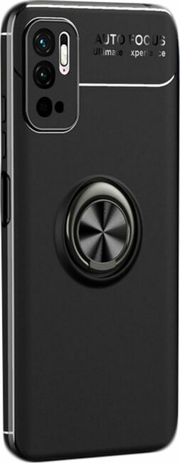 MCTK71-XIAOMI Redmi Note 10 Pro 4g * Futrola Elegant Magnetic Ring Black (302)