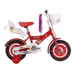 Favorit bicikl Princess 12, crveni/rozi