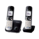 Panasonic KX-TG6812 bežični telefon, DECT, crni