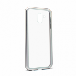 Torbica Magnetic za Samsung J600F Galaxy J6 2018 (EU) srebrna