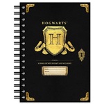 Harry Potter - A5 Wiro Notebook - Hogwarts Shield