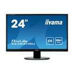 Iiyama ProLite X2483HSU-B5 monitor, VA, 23.8"/24", 16:9, 1920x1080, HDMI, Display port