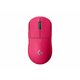Logitech Pro X Superlight Pink gejming miš, laserski/optički, bežični, 24500 dpi/25400 dpi/25600 dpi, 40G, 1ms, 1000 Hz, rozi