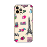 Torbica Silikonska Print Skin za iPhone 12/12 Pro 6.1 Love Paris