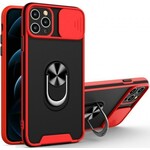 MCTR8 IPHONE 12 Futrola Magnetic Defender Silicone Red 239