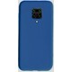 MCTK4 XIAOMI Redmi Note 9 Futrola UTC Ultra Tanki Color silicone Dark Blue 59
