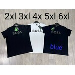 Hugo Boss crna muska majica XXL 3XL 4XL 5XL 6XL HB42